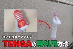 テンガ 2回|TENGA再利用方法！1本700〜800円する使い切。